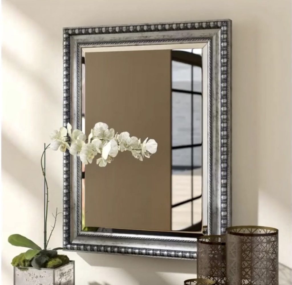 decorative objects - home - plant - mirror - home interior decoration