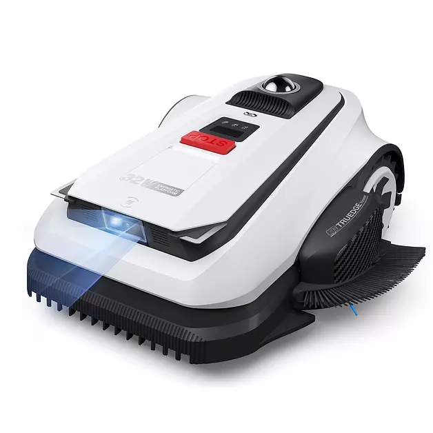 ECOVACS Goat A2000 LiDAR PRO Robot Lawn Mower, Dual LiDAR Navigation | For Lawn up to 1/2 Acre, Wire-Free Auto Mapping, Built-in TruEdge Edge Trimmer, AIVI 3D Obstacle Avoidance, App Control, 01-A2000 LiDAR PRO