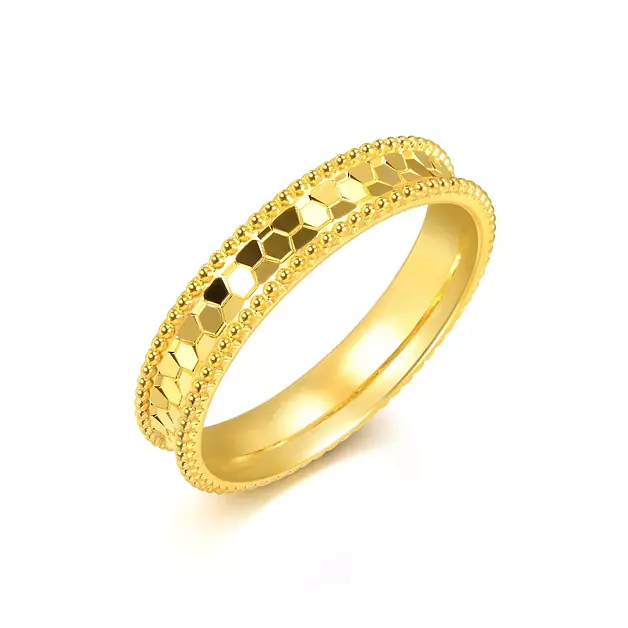 CHOW SANG SANG 999 Gold Ring Price-by-Weight 5.24g