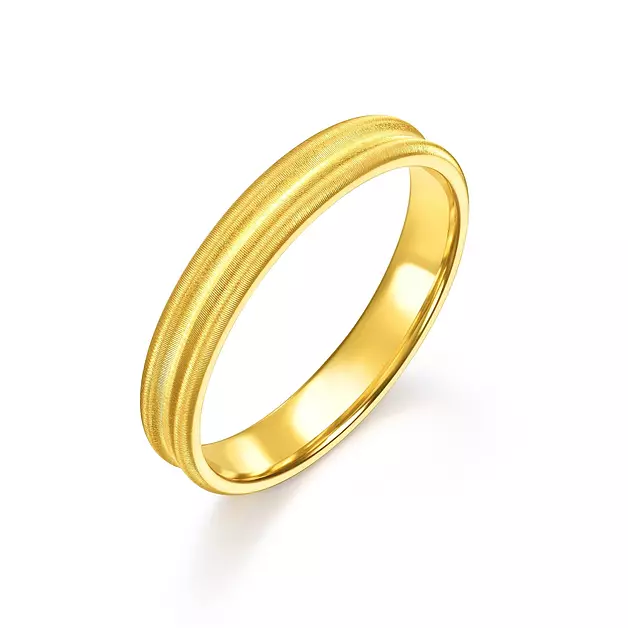 CHOW SANG SANG 999 Gold Ring Price-by-Weight 4.11g