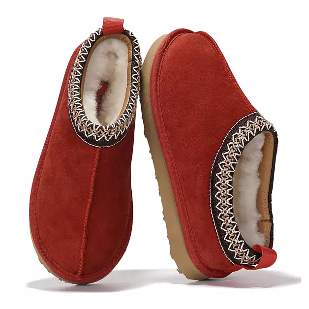PROJECT CLOUD 100% Genuine Leather Shearling Womens Slippers for Women