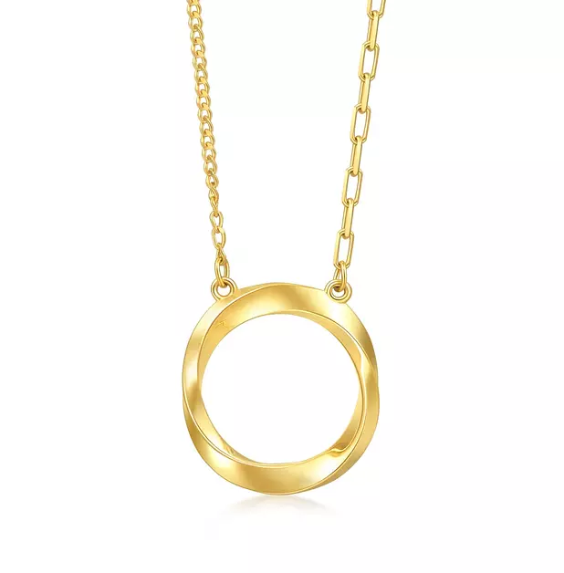 CHOW SANG SANG 999 Gold Necklace Price-by-Weight 4.86g