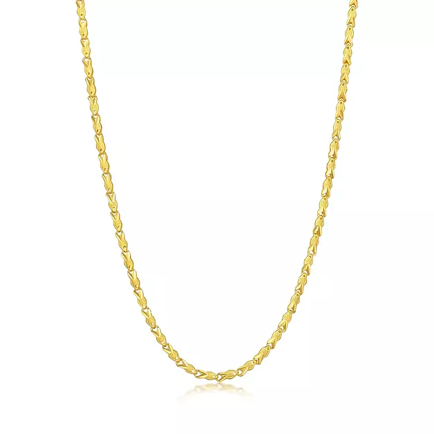 CHOW SANG SANG 999.9 24K Pure Gold Necklace Price-by-Weight 10.85g