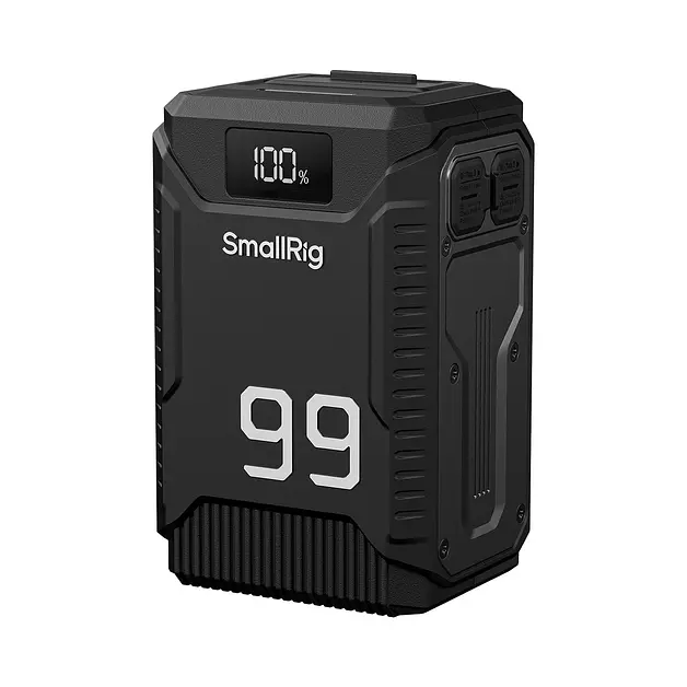 SMALLRIG V Mount Battery T99, 99Wh/6800mAh Camera Battery, 5.9ft Drop-Proof