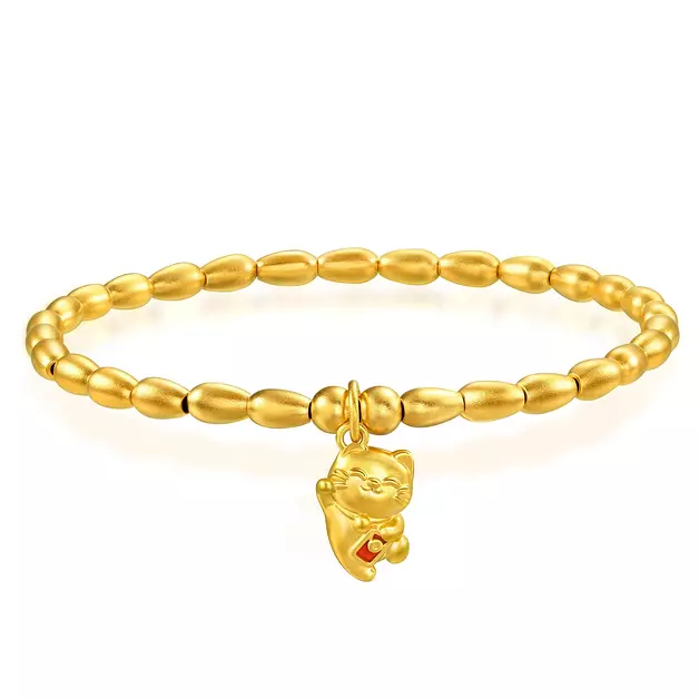 CHOW SANG SANG 999 Gold Bracelet Price-by-Weight 9.73g