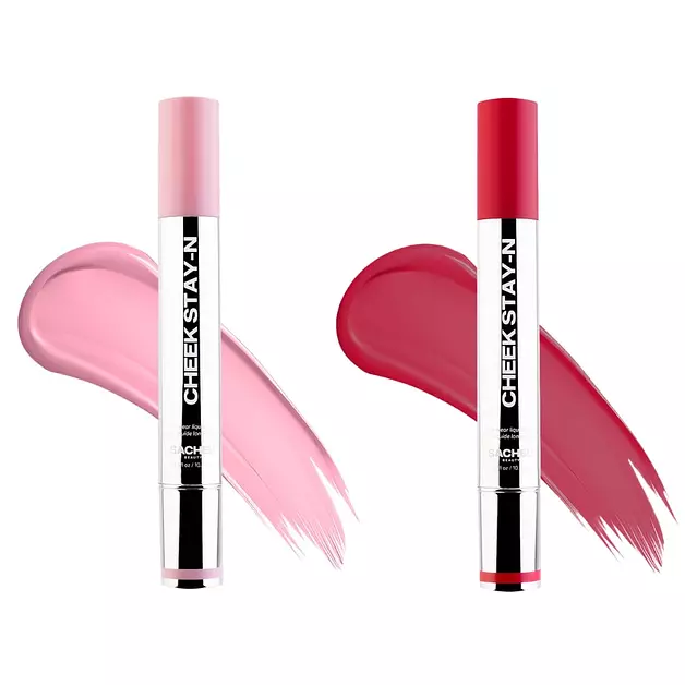 Sacheu Cheek STAY-N Liquid Blush, Pretty in Pink Duo