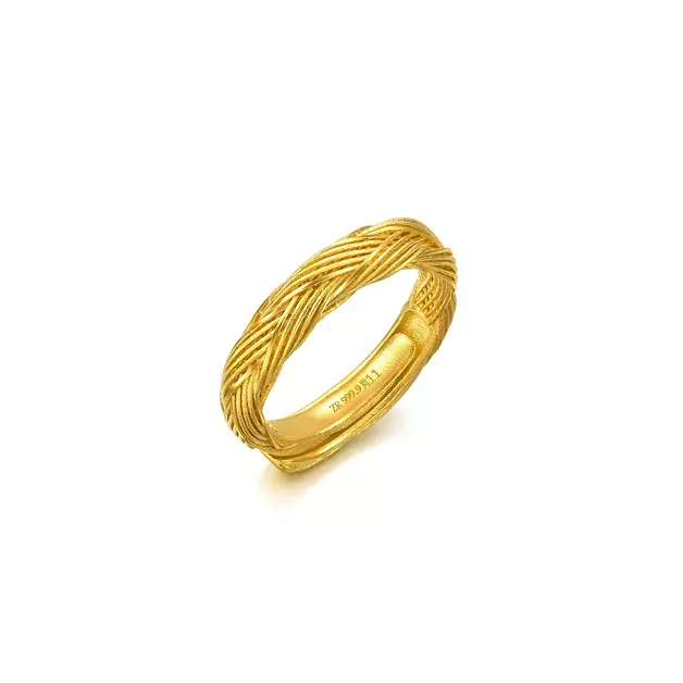 CHOW SANG SANG 999.9 24K Pure Gold Ring Price-by-Weight 6.73g