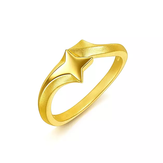 CHOW SANG SANG 999 Gold Ring Price-by-Weight 3.74g Gold
