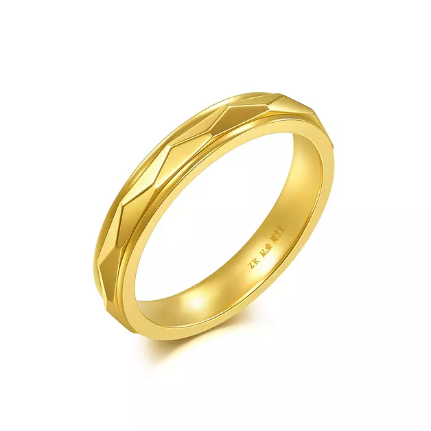 CHOW SANG SANG 999 Gold Ring Price-by-Weight 4.86g