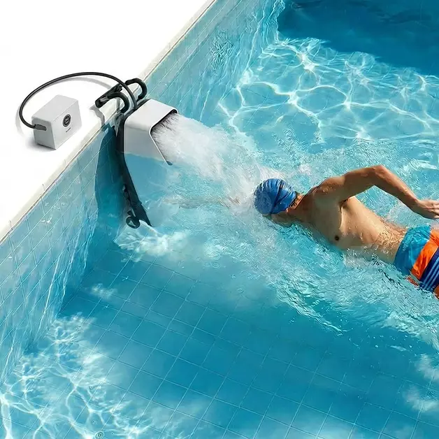 iGarden Swim Jet X PRO 10: Portable 6-Gear App Ctrl Swim Machine (10h Max)