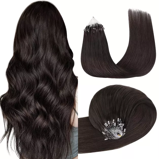 GOO GOO Micro Link EasyFit Tip Hair Extensions, Cold Fusion 16inch 50g 50S