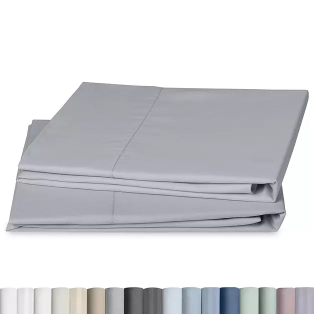 California Design Den 500 Thread Count 2-Pack Queen Pillow Cases