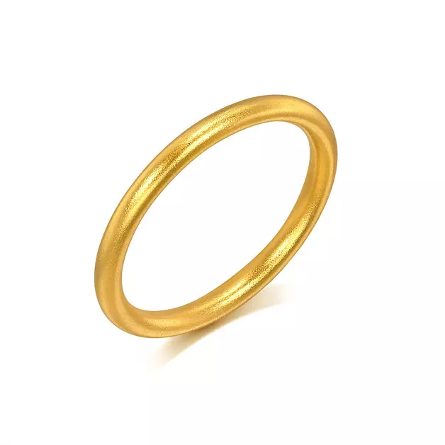 CHOW SANG SANG 999.9 24K Pure Gold Ring Price-by-Weight 1.87g
