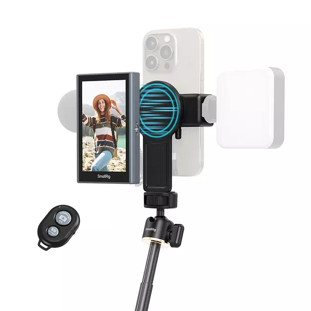 SmallRig Phone Vlog Selfie Monitor Screen for iPhone/for Huawei/S25-4851B