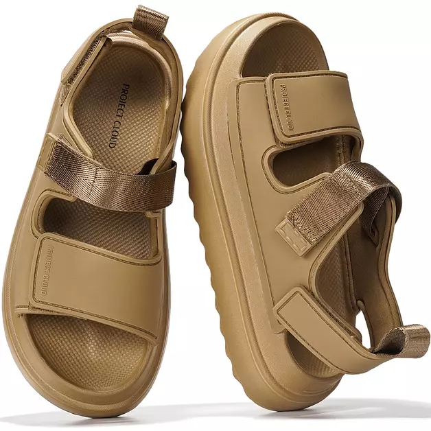 Project Cloud Platform sandals for women Womens sandals with soft insole