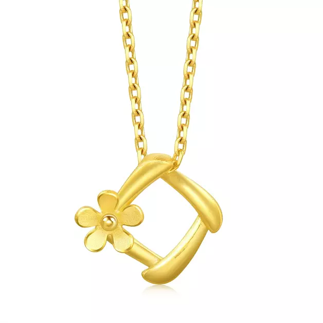 CHOW SANG SANG 999.9 24K Pure Gold Pendant Price-by-Weight 1.49g