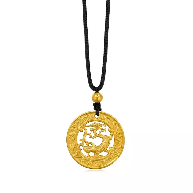 CHOW SANG SANG 999.9 24K Pure Gold Necklace Price-by-Weight 38.17g
